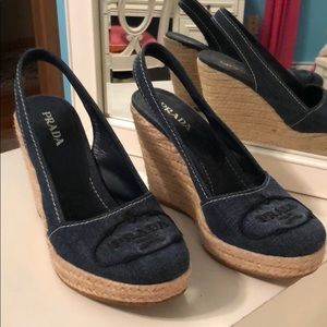 Prada Wedges